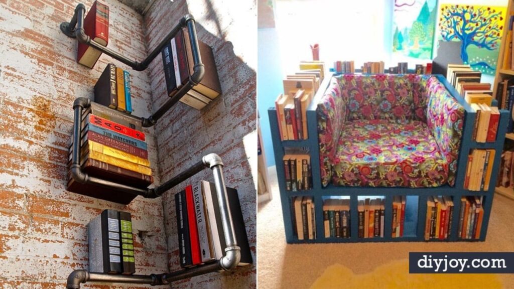 Finished 34 DIY Home Decor for Bookshelves, a completed DIY project
