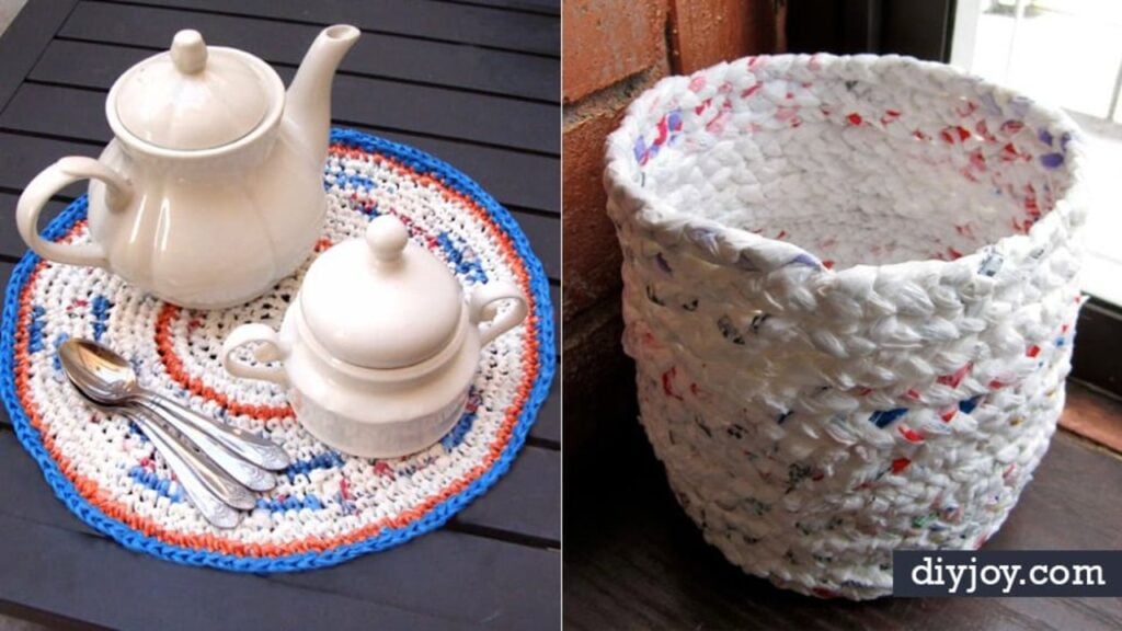 Finished 34 Cool DIY With Plastic Bags, a completed DIY project