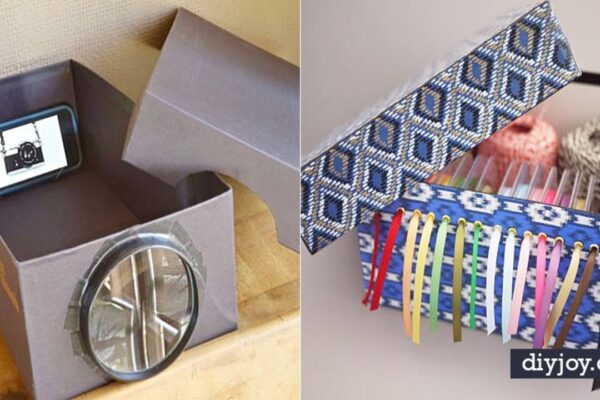 Finished 43 Creative DIY With Old Shoe Boxes, a completed DIY project