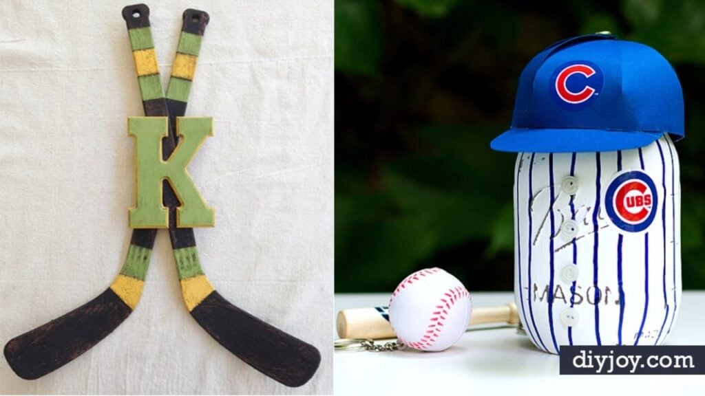 Finished 30 Cool DIY for The Sports Fan In Your Life, a completed DIY project