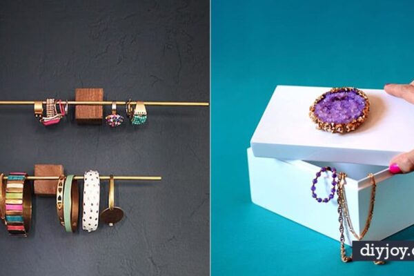 Finished 34 Crafty DIY Jewelry Boxes and Storage, a completed DIY project