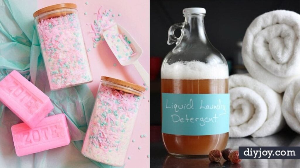 34 DIY Laundry Detergent Recipes, homemade and freshly served