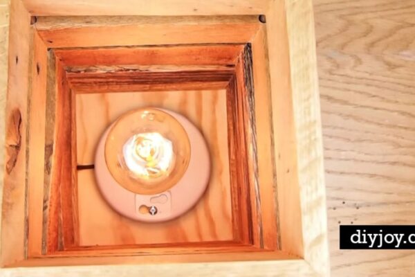 Finished Make This Crafty Upcycled Pallet Wood Lamp [VIDEO], a completed DIY project