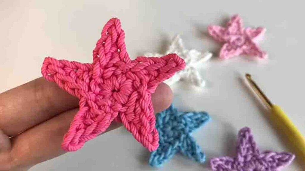 Finished DIY Little Star Crochet, a completed DIY project