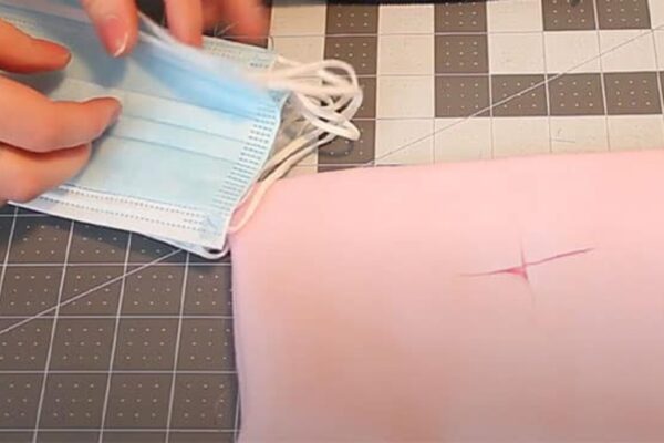 Finished DIY Mask Dispenser, a completed DIY project