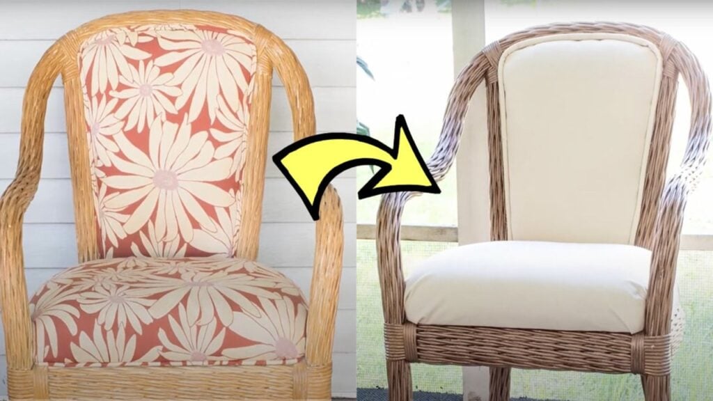 Finished DIY Outdoor Chair Makeover, a completed DIY project