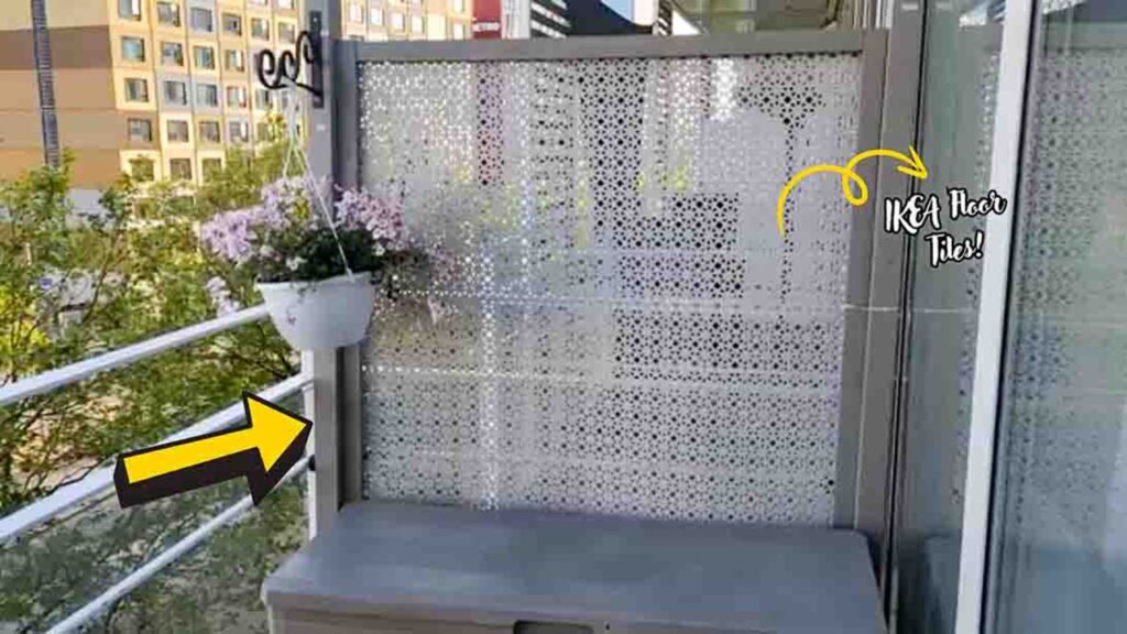 Finished Easiest DIY Outdoor Privacy Wall, a completed DIY project