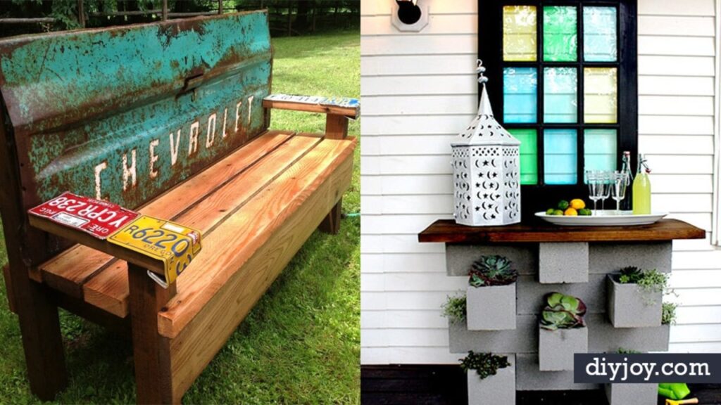 Finished 41 DIY Patio Furniture, a completed DIY project