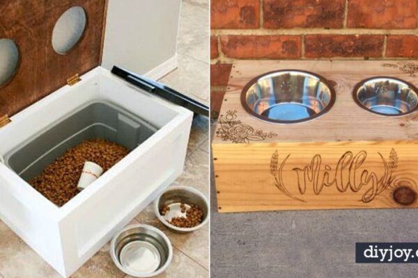 Finished Your Dog Needs One of These 38 DIY Pet Bowls and Feeding Stations, a completed DIY project