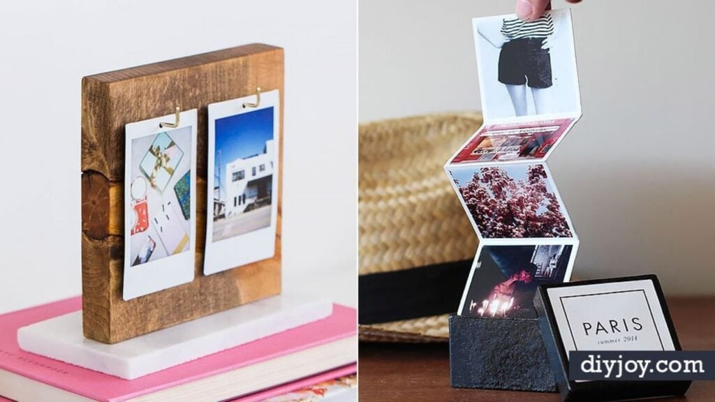 Finished 34 DIY Photo Albums To Showcase All Those Pics, a completed DIY project