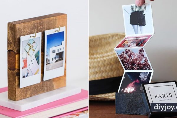 Finished 34 DIY Photo Albums To Showcase All Those Pics, a completed DIY project
