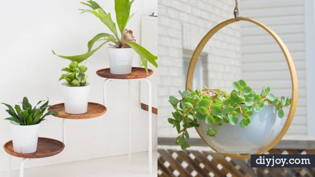 Finished 37 DIY Plant Hangers and Stands, a completed DIY project