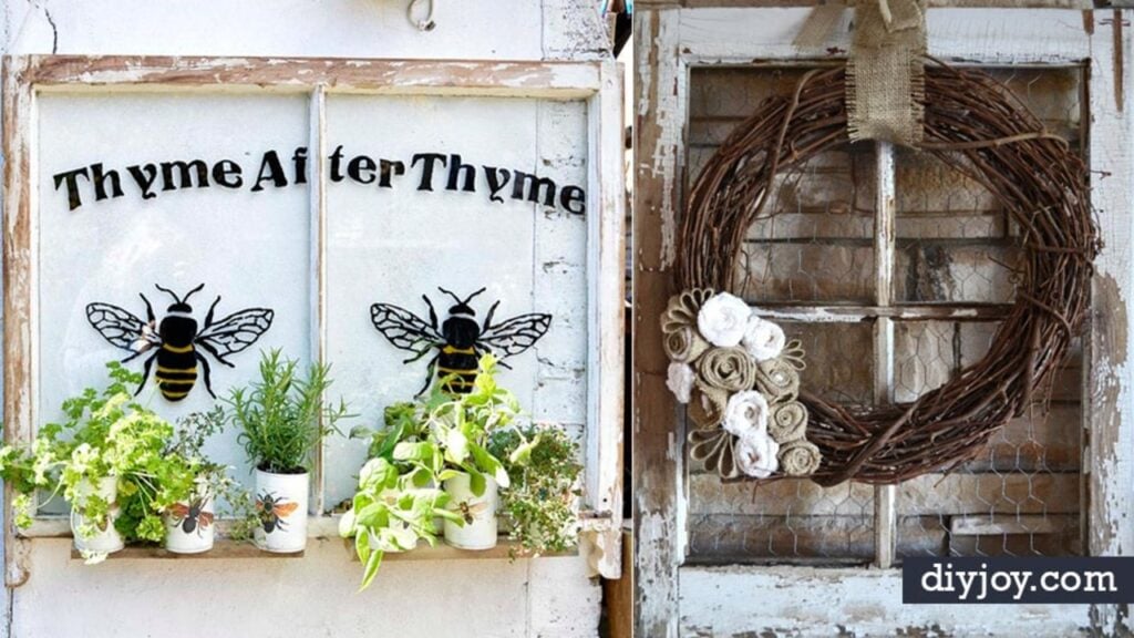 Finished 37 Creative Ways To Make Things From Old Windows, a completed DIY project