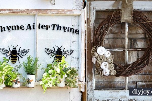 Finished 37 Creative Ways To Make Things From Old Windows, a completed DIY project