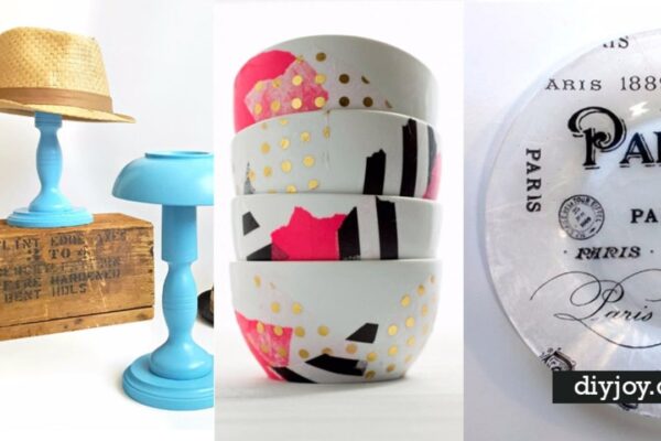 Finished 34 Cool DIYs To Make With Plates and Dishes, a completed DIY project
