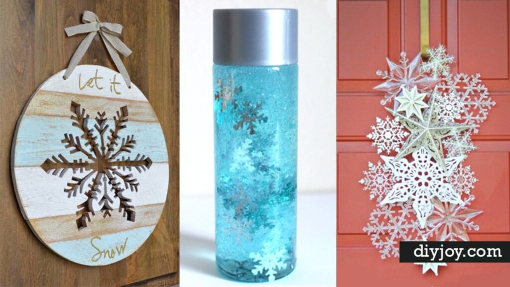 Finished 31 Creative DIY Projects With Snowflakes, a completed DIY project