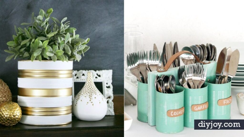 Finished 31 Creative DIY Made From Tin Cans, a completed DIY project