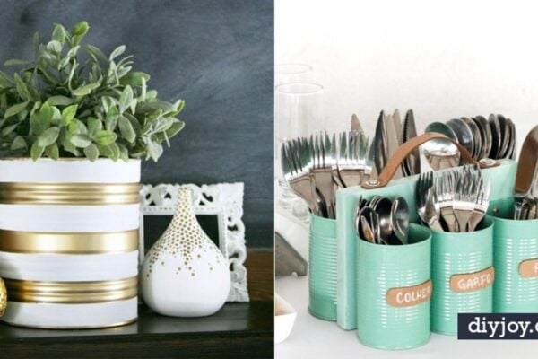 Finished 31 Creative DIY Made From Tin Cans, a completed DIY project