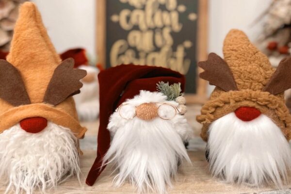 Finished a DIY Reindeer Gnome for Christmas, a completed DIY project