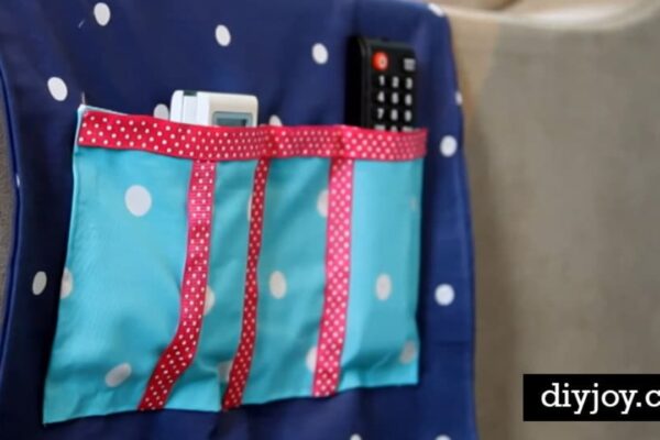 Finished Clever DIY Sofa Caddy Keeps TV Remotes Accessible!, a completed DIY project