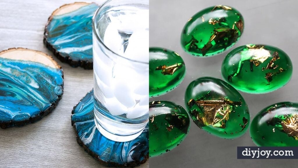 Finished 34 DIY Resin Casting Crafts, a completed DIY project