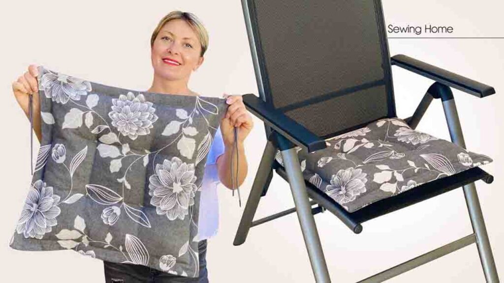 Finished DIY Seat Cushion For Any Chair, a completed DIY project