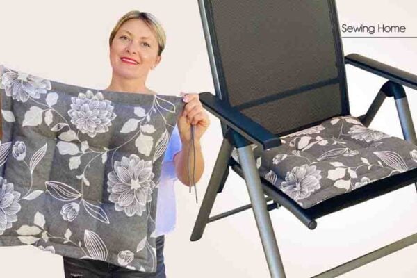 Finished DIY Seat Cushion For Any Chair, a completed DIY project