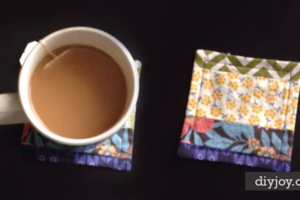 Finished Sewing : DIY Fabric Coasters, a completed DIY project