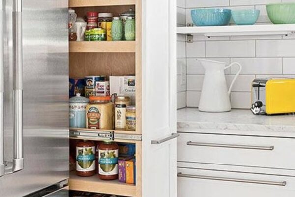 Finished Watch How This Brilliant Slide Out Pantry is Made And Have Everything At Your Fingertips!, a completed DIY project