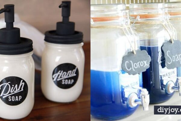 Finished 34 DIY Soap Dispensers Your Home Needs, a completed DIY project