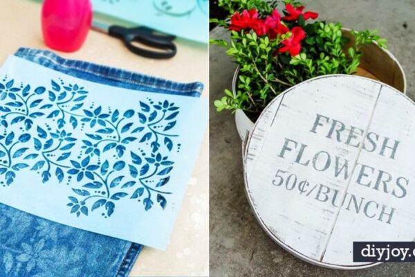 Finished 41 Super Cool Made With Stencils, a completed DIY project