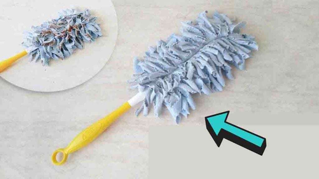 Finished DIY Swiffer Duster Cloth, a completed DIY project