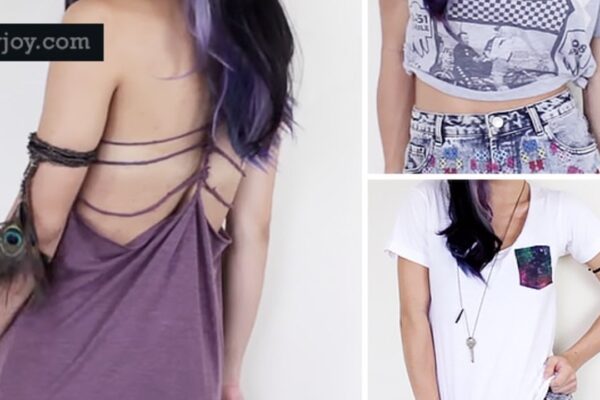 Finished 5 Cool DIY Ways To Refashion Your Old T-shirts, a completed DIY project