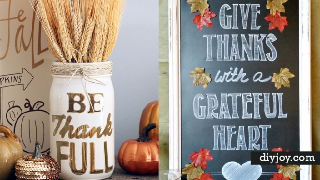 Finished 34 DIY Thanksgiving Decor, a completed DIY project