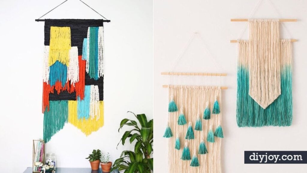 Finished 35 DIY Wall Hangings For The Home, a completed DIY project