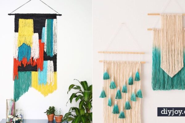 Finished 35 DIY Wall Hangings For The Home, a completed DIY project