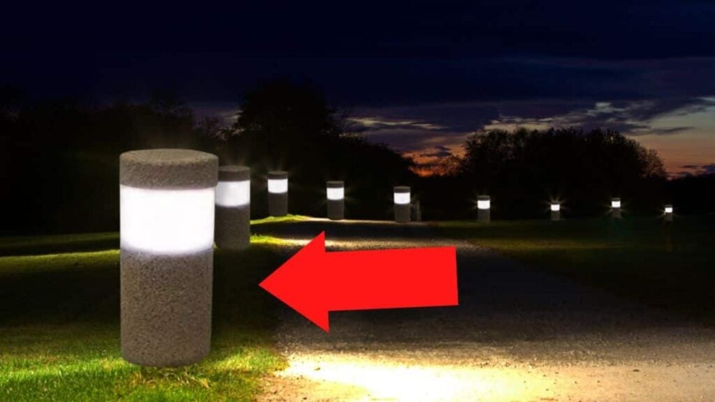 Finished DIY Waterproof LED Outdoor Stone Light, a completed DIY project