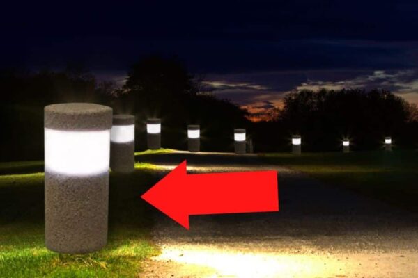 Finished DIY Waterproof LED Outdoor Stone Light, a completed DIY project