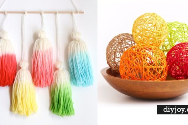 Finished 35 Clever DIYs Made With Yarn, a completed DIY project