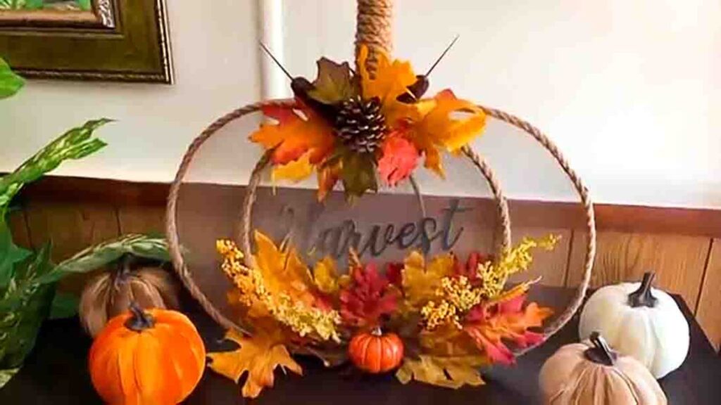 Finished Dollar Tree Splatter Screen Pumpkin, a completed DIY project