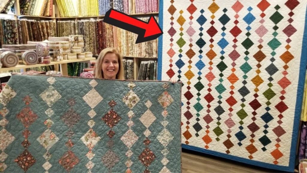 Finished Donna’s Beads Quilt, a completed DIY project