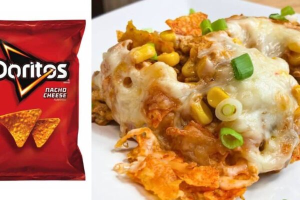 Doritos Casserole Dinner, homemade and freshly served