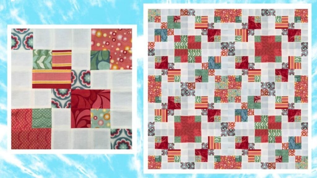 Double Disappearing 9-Patch Block Variation