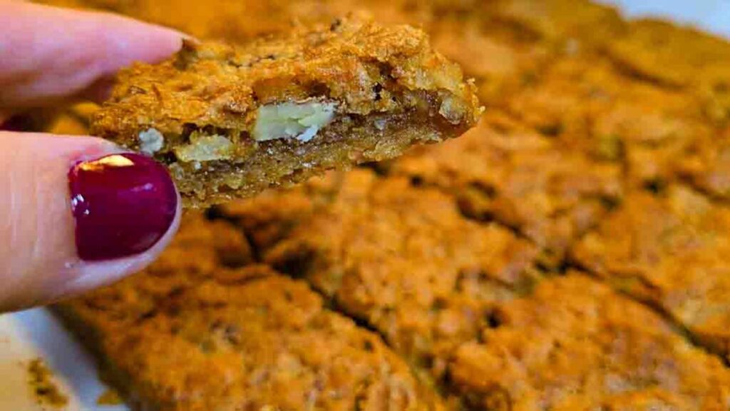 Dream Bars, homemade and freshly served