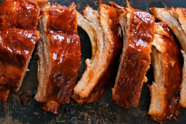 Easiest Instant Pot Ribs, homemade and freshly served