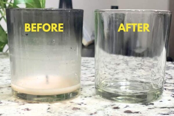 Finished Easiest Way to Clean a Candle Jar, a completed DIY project