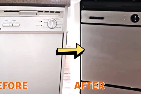 Finished How To Paint Old Appliances To Make Them Look New Again, a completed DIY project