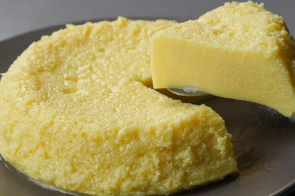 Delicious 5-Ingredient Egg & Milk Cake, homemade and freshly served