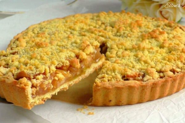 Melt in Your Mouth Apple Pie, homemade and freshly served