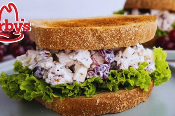 Arby’s Pecan Chicken Salad Sandwich Copycat, homemade and freshly served